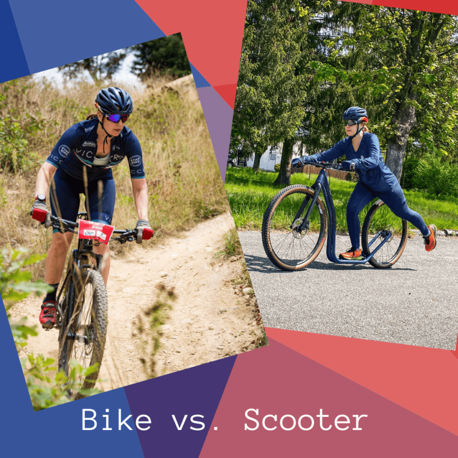 Was ist eigentlich besser, Bike oder Scooter?!